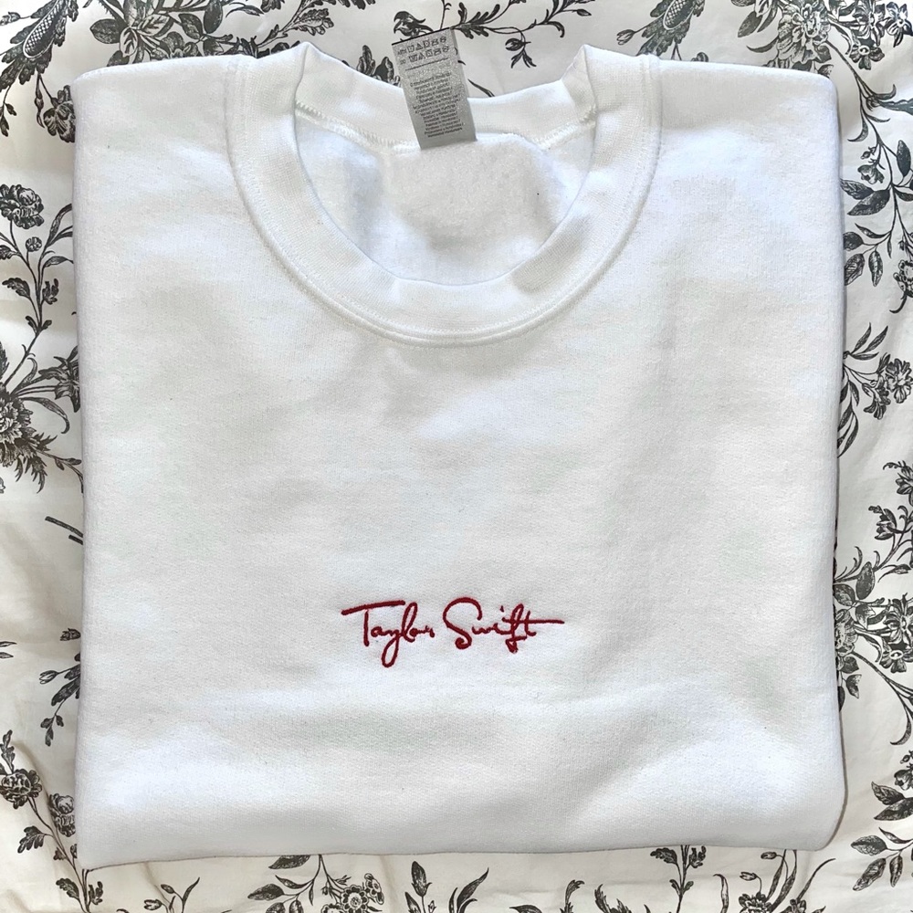 Taylor Swift Signature Merch Sweater